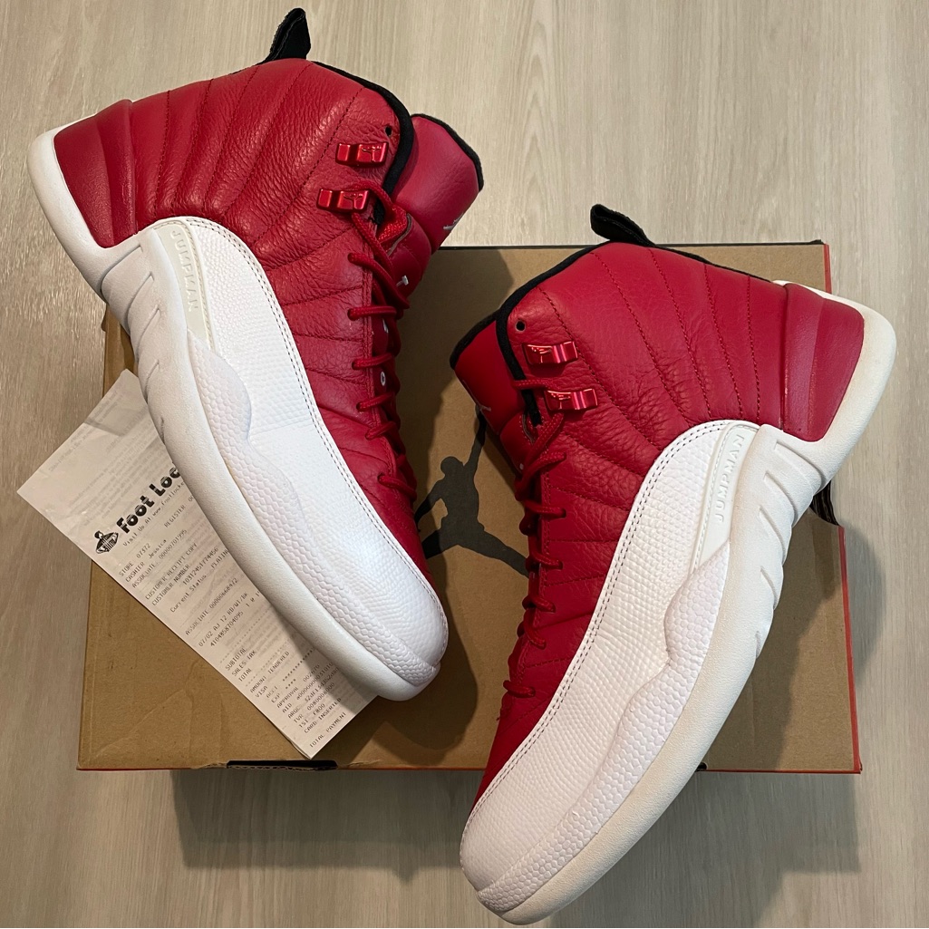Size 9.5 - Jordan 12 Retro Gym Red 2016